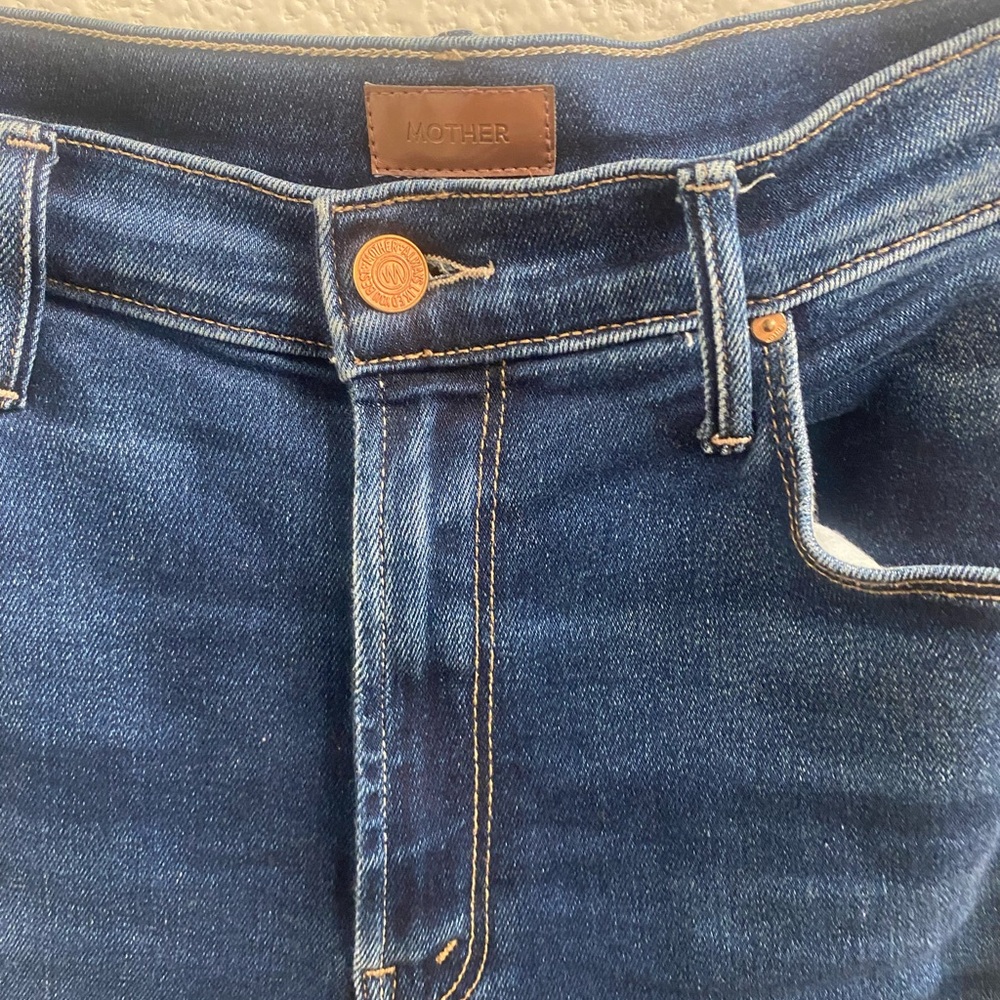 MOTHER Denim Women’s ‘The Doozy’ High Rose Flair Jeans - Picture 7 of 13
